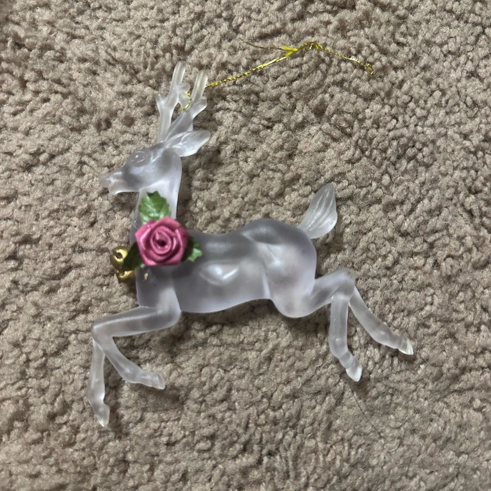 Vintage Reindeer Ornament